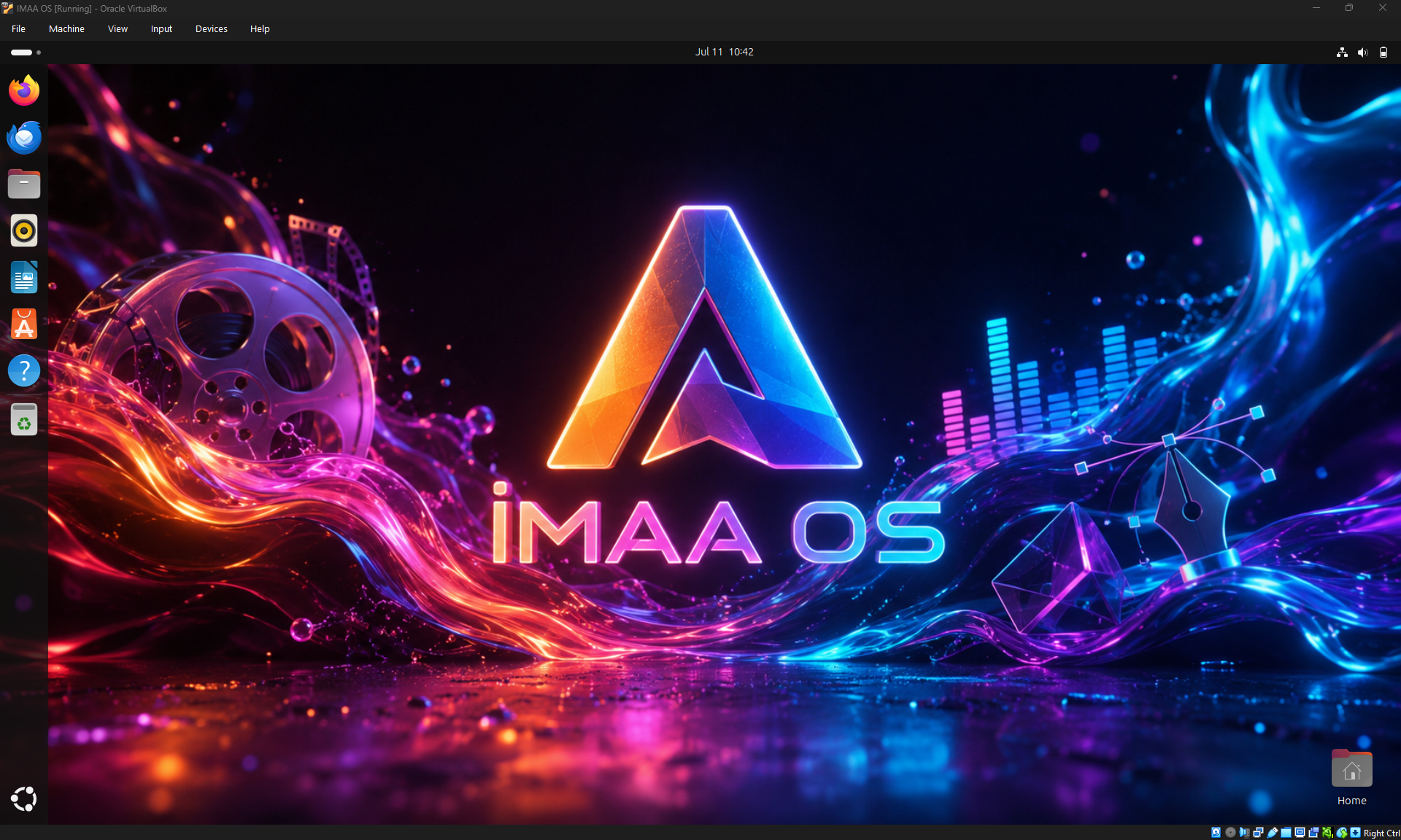 IMAA-OS Wallpaper & Desktop